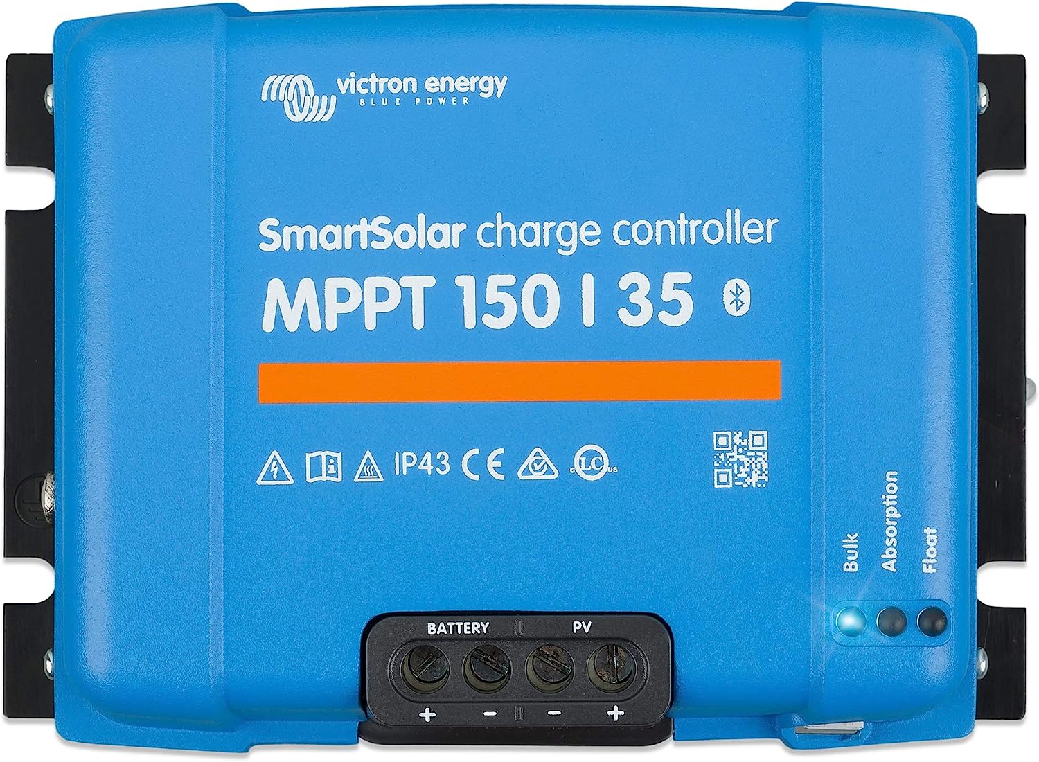 Victron Energy Smart Solar 150/35 MPPT Solar Charge Controller with Bluetooth (12/24/48v) 35A